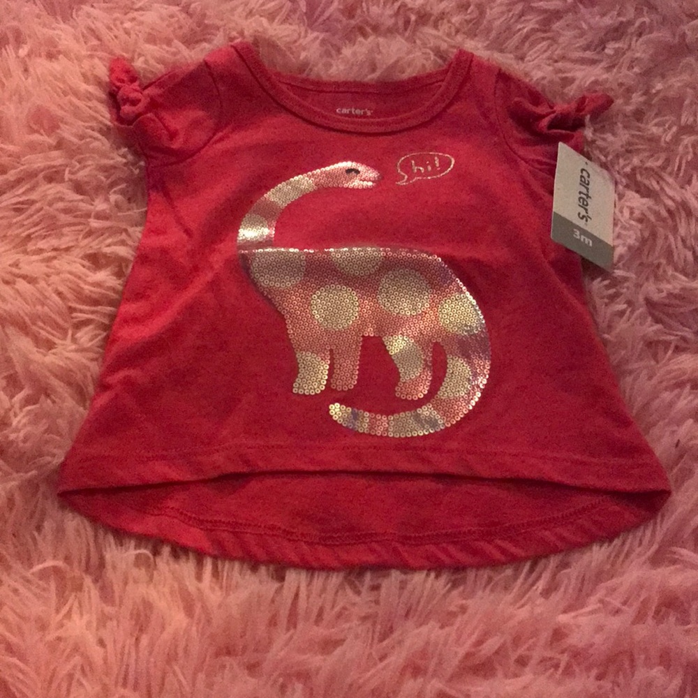 Carter’s baby girl short sleeve shirt